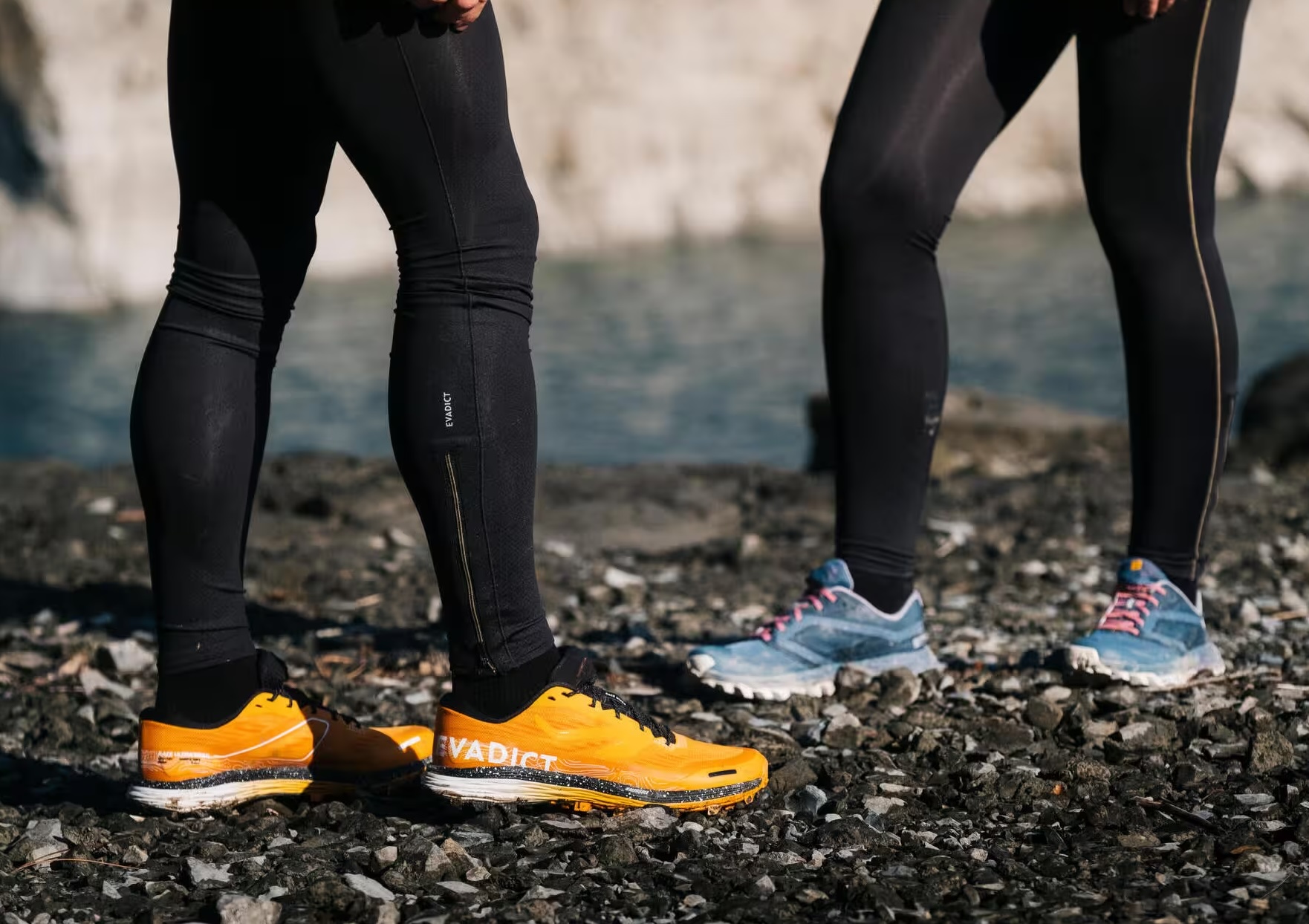 Collant De Running Femme Go Trail Noir et gris NIKE